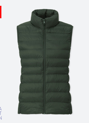 Uniqlo пухова жилетка