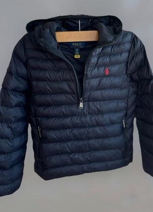 Polo ralph lauren пуховая курточка детская 8 лет 100% оригинал