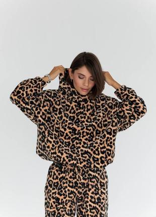 Флісовий костюм в трендовому принті 🐆🙌