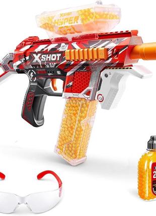 Бластер на орбізах x-shot hyper gel trace fire (medium) уцінка! пошкоджена упаковка!