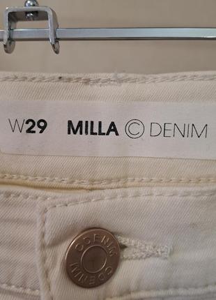 Джинсы  высокая посадка размер w29,  от milla denim  размер м6 фото