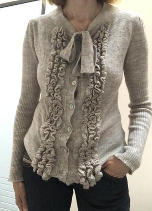 Италия belluna шерсть альпака кофта