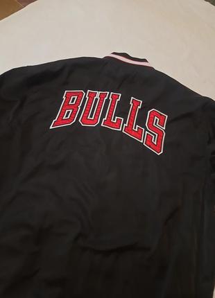 Chicago bulls куртка, бомбер оригинал4 фото