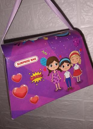 Сумочка з сюрпризом подарунок для дівчинки6 фото