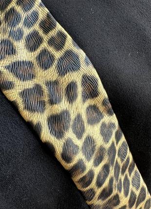 Женский замшевый костюм со вставками из эко кожи5 фото