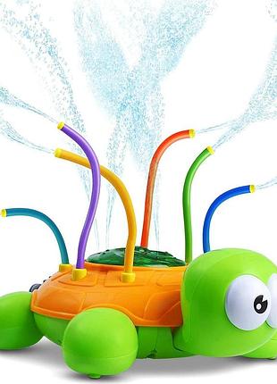 Новая игрушка-разбрызгиватель spinning turtle от yg sport или gctoys с трубками для покачивания