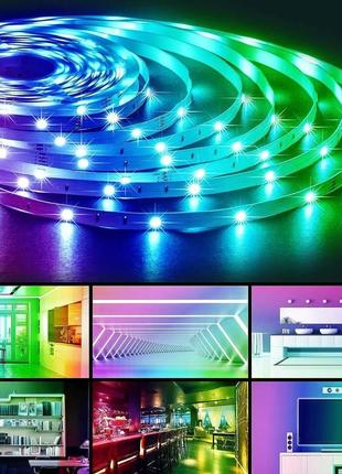 Светодиодная wifi лента rgb houhui 30 m (2x15m)