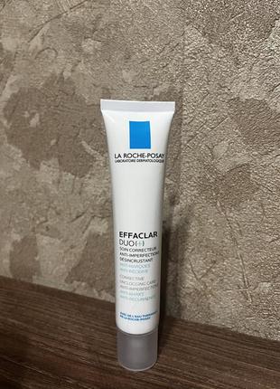 Коригувальний крем-гель для жирної шкіри la roche-posay effaclar duo (+) 40 мл