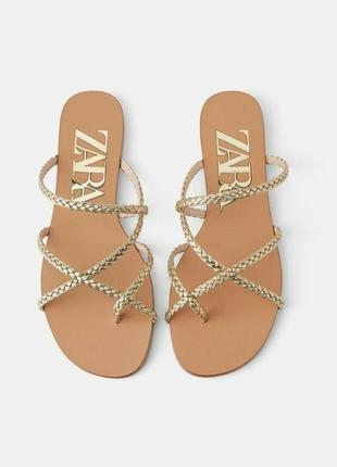 Босоножки сандалии zara