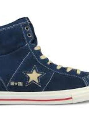 Высокие кеды converse натуральная замш