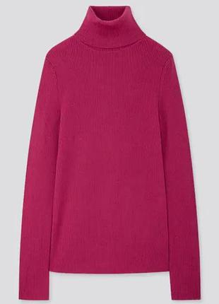 Гольф, водолазка, светр, 100% шерсть мериноса uniqlo