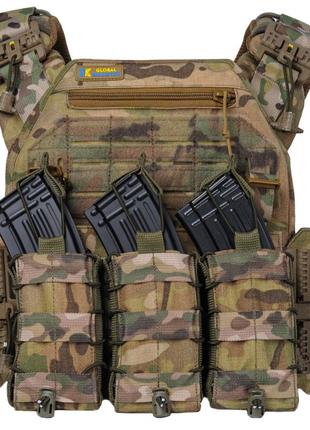 Плитоноска warmor gen 3 с подсумками