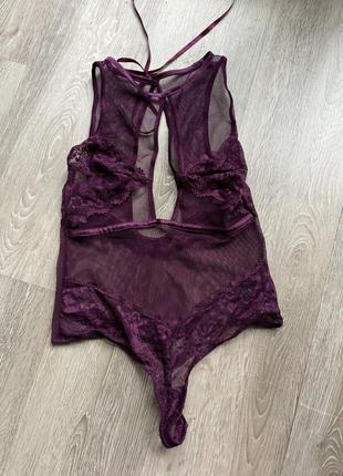 Боди кружевное