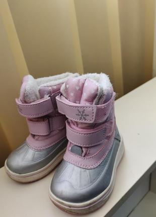 Зимові чобітки для дівчинки