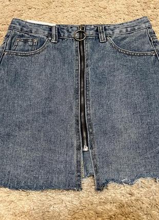Джинсовая юбка