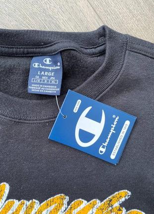 Свитшот утепленный оригинал champion m-l