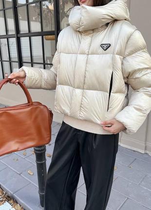 Куртка трансформер в стиле prada2 фото