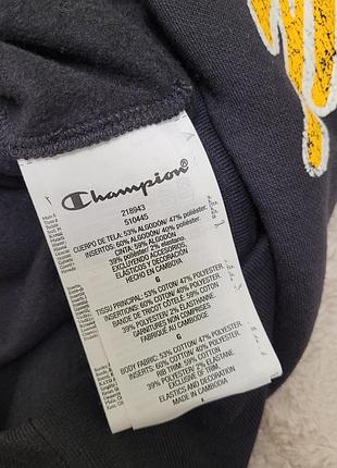 Свитшот утепленный оригинал champion m-l