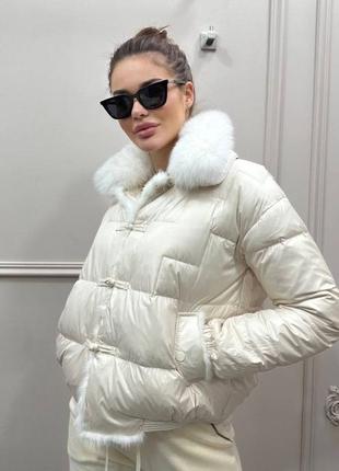Зимняя куртка в стиле max mara
