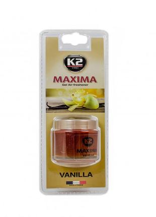 K2 maxima ароматизатор гелевый 50ml (ваниль) (v607)