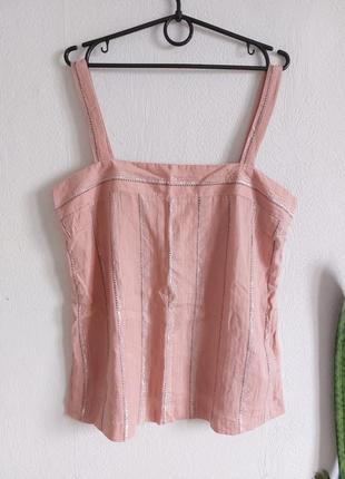 Гарна майка топ на тонких бретелях