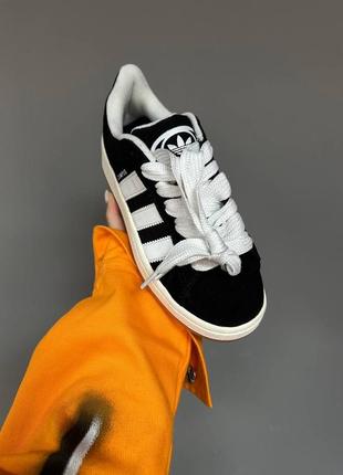 Кроссовки adidas campus 00's core black white5 фото