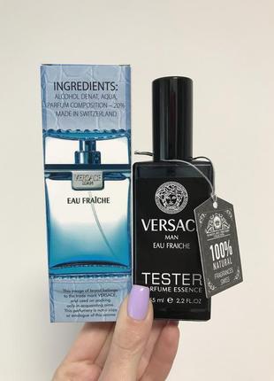 Тестер versace eau fraiche 65 мл швейцарія1 фото