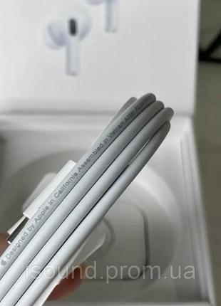 Беспроводные наушники airpods pro 2 (second generation) + бездротові навушники apple airpods pro 2 lux + ios 17