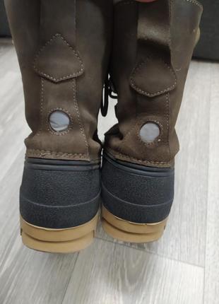 Мужские непромокаемые сапоги чоботи снегоходы с валенком husky 40-41р