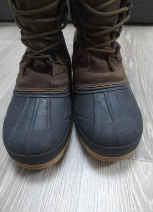 Мужские непромокаемые сапоги чоботи снегоходы с валенком husky 40-41р