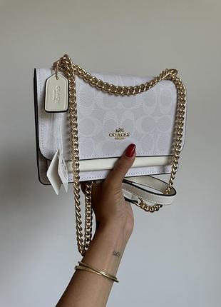 Женская сумка coach premium 21x14x6