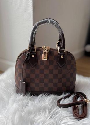 Сумочка в стиле louis vuitton / lv alma brown