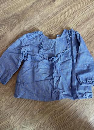 Нарядная блуза для девочки