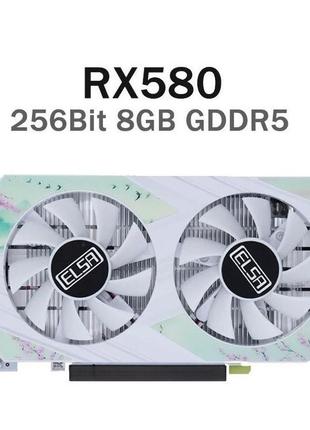 Видеокарта radeon rx 580 8g gddr5 256bit white
