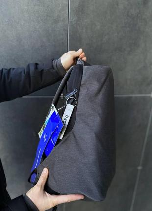 Рюкзак жіночий, чоловічий для ноутбука bagland vibe, сірий4 фото