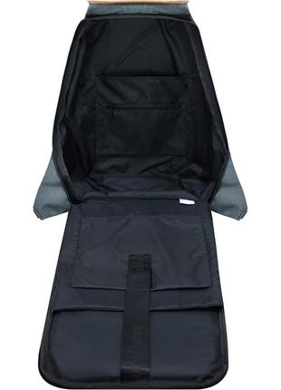Рюкзак жіночий, чоловічий для ноутбука bagland vibe, сірий6 фото
