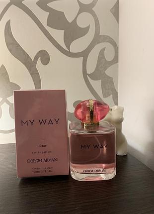 Giorgio armani my way nectar 90 мл женская парфюмированная вода