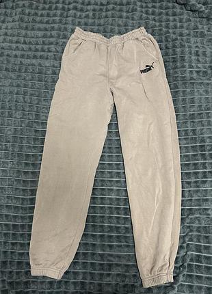 Теплые спортивные штаны на флисе