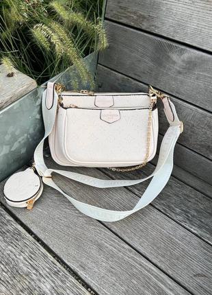 Сумка в стилі louis vuitton / louis vuitton multi (powdery)