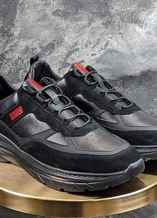 Кроссовки в стиле hugo boss