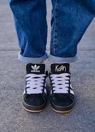 Кроссовки adidas campus x korn black2 фото