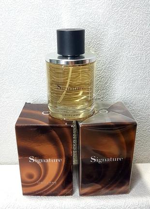 Туалетна вода signature oriflame [сігнече] [орифлейм сигнейче] 75 мл