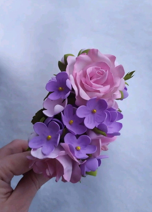 Обруч з квітами