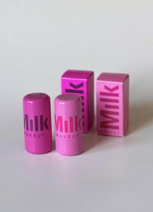 Тинт для лица гелевые румяна помада для губ milk makeup cooling water jelly tint lip + cheek blush stain splash burst