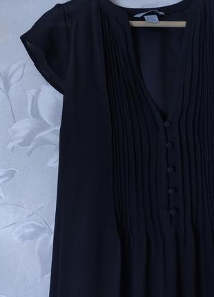 Платье сарафан с пуговицами и прядочкой сатин3 фото