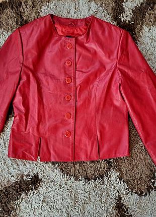Кожаный пиджак