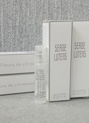 Serge lutens fleurs de citronnier пробник унісекс (оригінал)