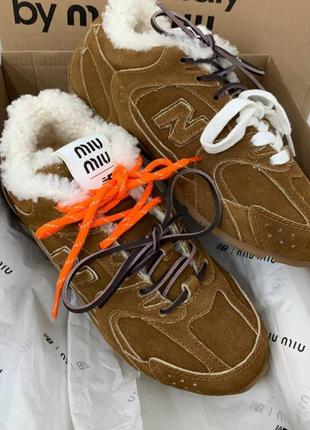 Кроссовки miu miu колоборация new balance