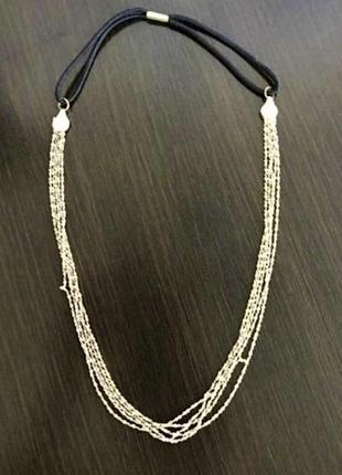 Кольє на гумці