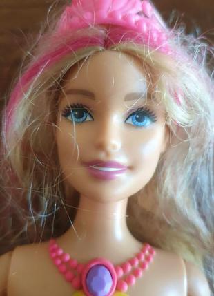 Barbie кукла русалка барби дримтопия светится хвостик3 фото